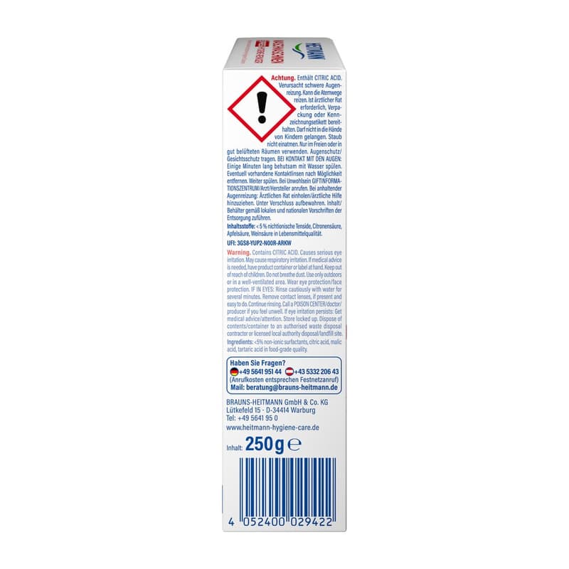 HEITMANN Waschmaschinen Hygiene-Reiniger