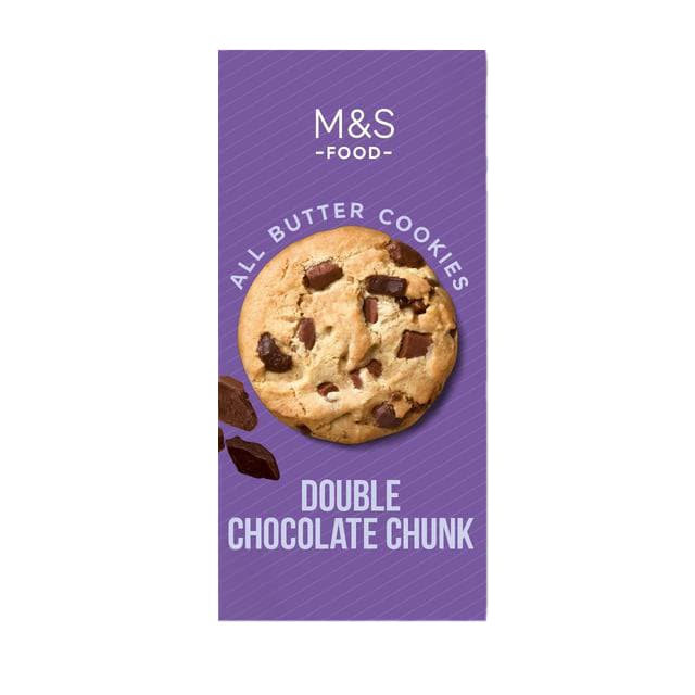 Marks & Spencer Butterkekse mit belgischer Zartbitter- und Vollmilchschokolade
