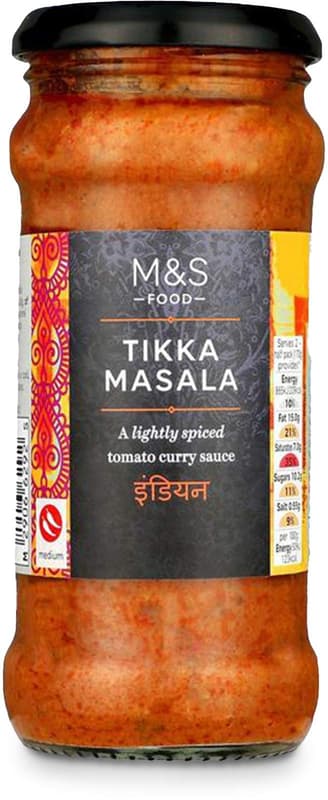 Marks & Spencer Tikka Masala (Indian curry sauce, medium hot)