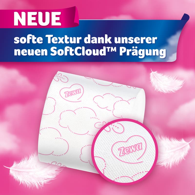 Zewa Ultra Soft Toilettenpapier mit Strohanteil, 4 lagig, 150 Blatt