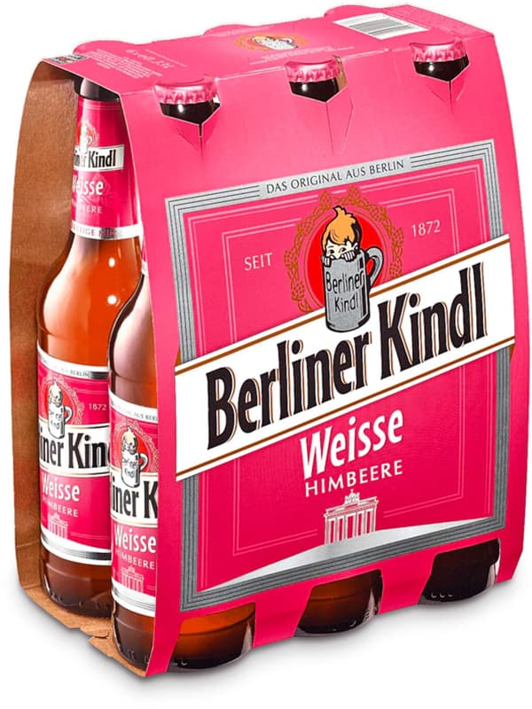 Berliner Kindl Weisse Himbeere 6x0,33 l