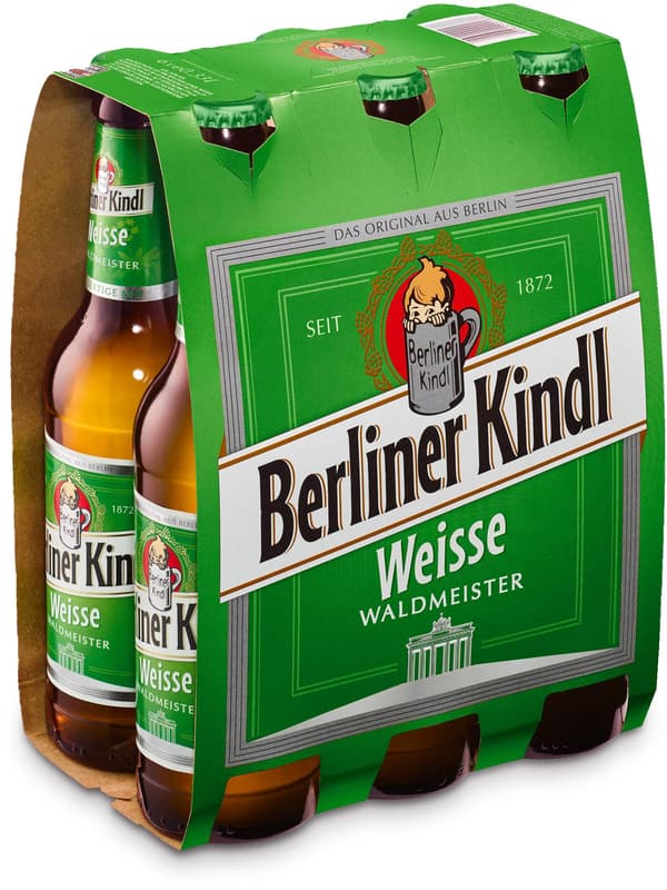 Berliner Kindl Weisse Waldmeister 6x0,33 l