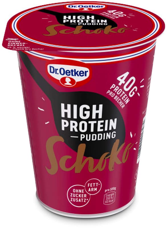 Dr. Oetker High Protein Pudding Schokolade