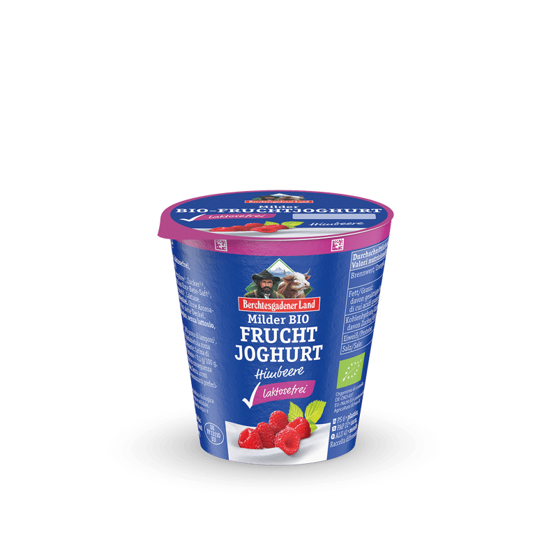 Berchtesgadener Land BIO Fruchtjoghurt Himbeere 3,9% laktosefrei