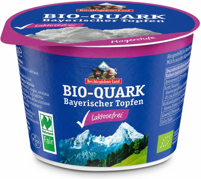 Berchtesgadener Land BIO Quark Magerstufe 1,2% laktosefrei