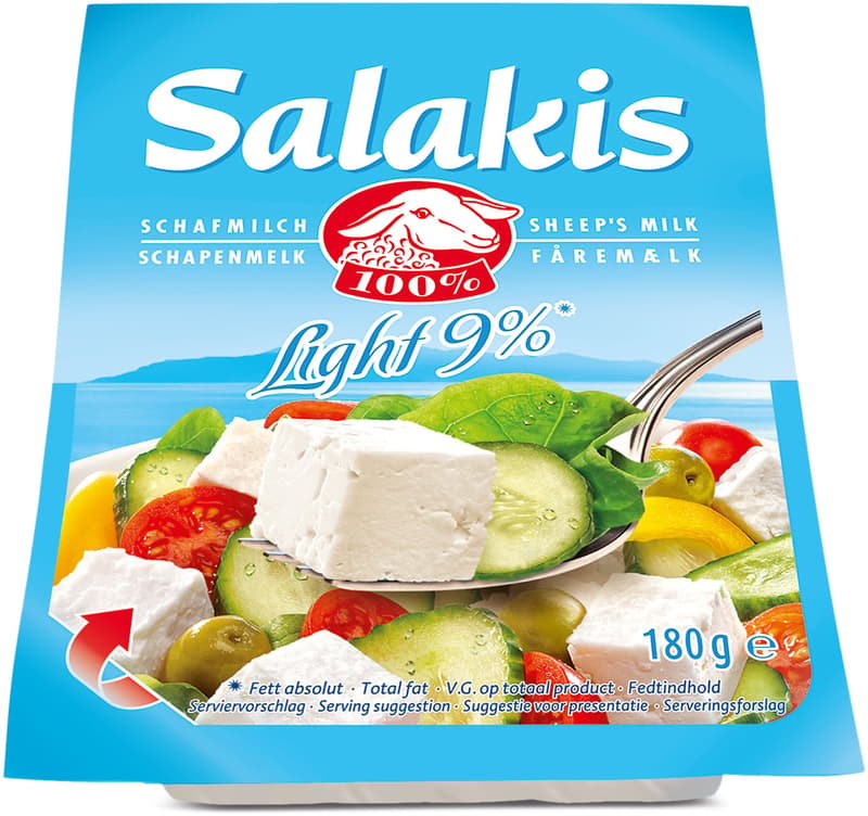 Salakis light sheep's milk cheese 27% FiTr.