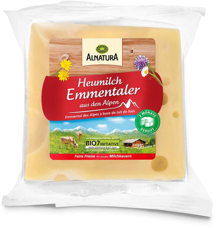 Alnatura Emmental Cheese 200g