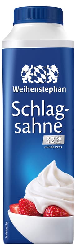 Weihenstephan fresh whipped cream