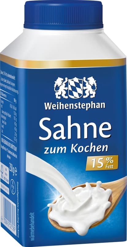 Weihenstephan Sahne zum Kochen