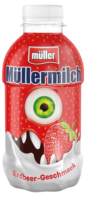 Müller Müllermilch Erdbeer (Einweg)