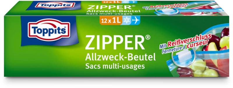 Toppits Zipper 1 L