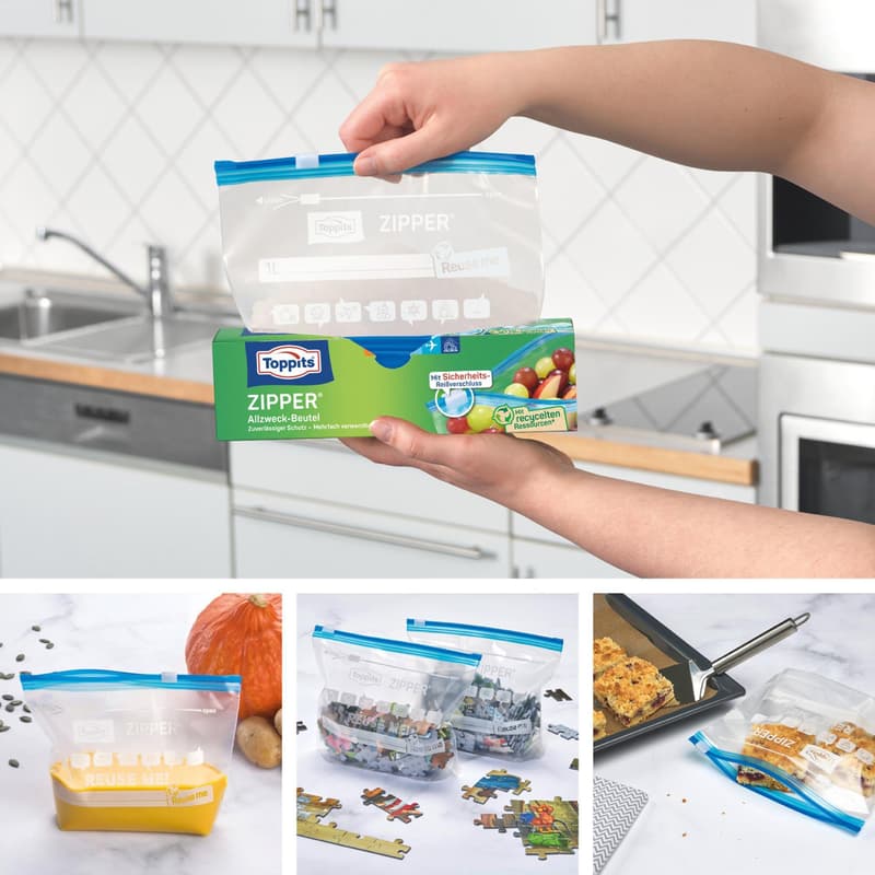Toppits Zipper 1 L