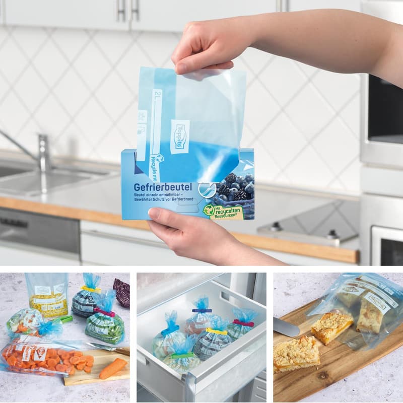 Toppits Gefrierbeutel 2 L