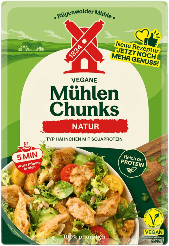 Rügenwalder Mühle Natural Chunks 180g