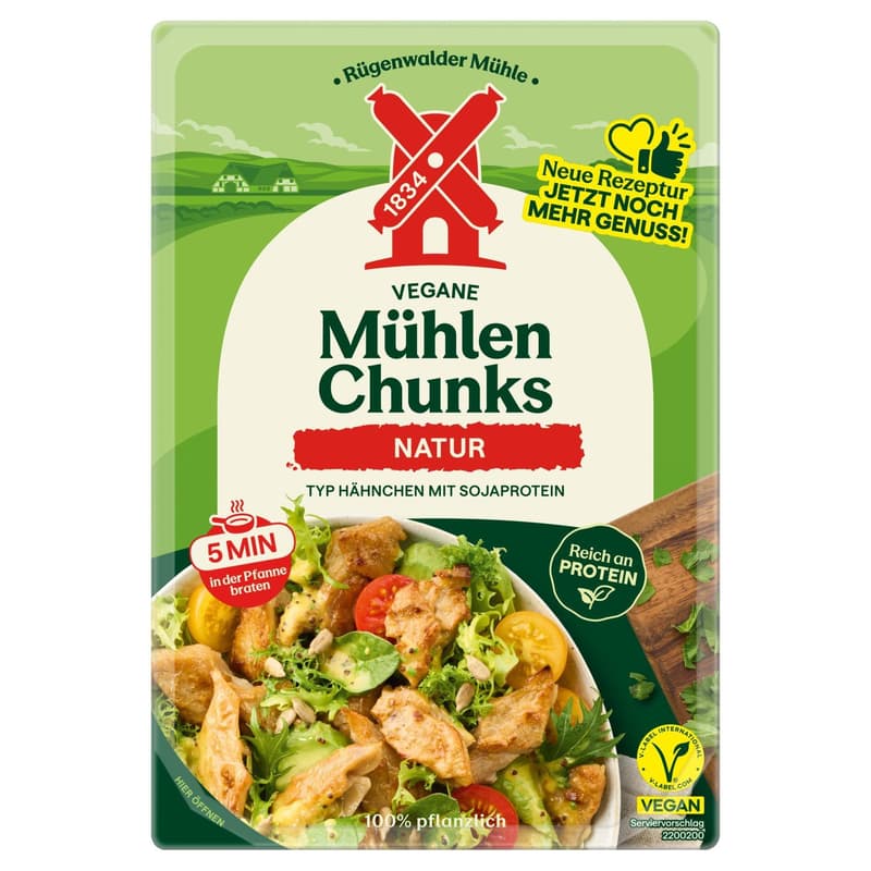 Rügenwalder Mühle Natural Chunks 180g