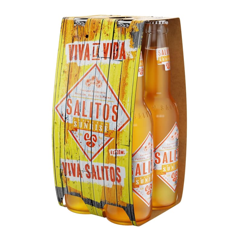 SALITOS Sunrise 4x0,33l (MEHRWEG)