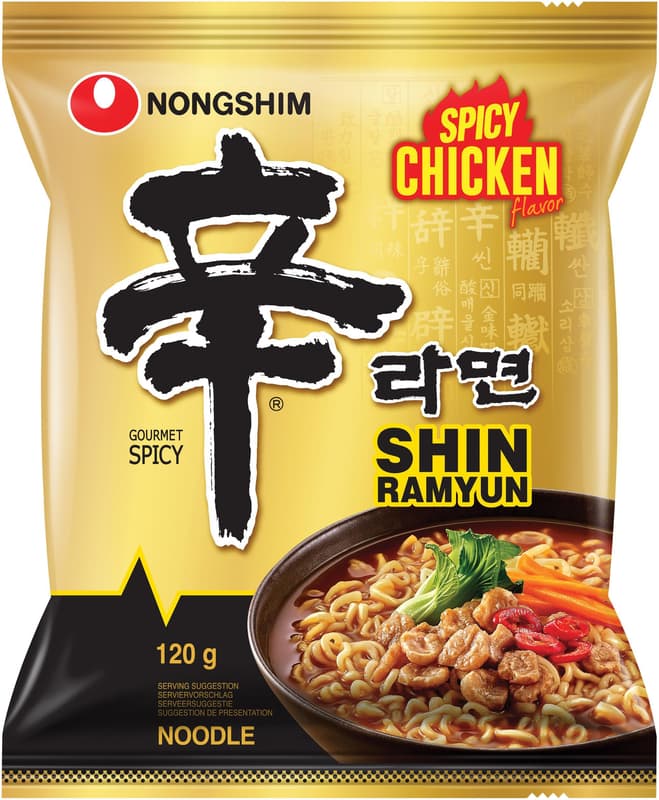 NONGSHIM Instant Noodles, Shin Ramyun Chicken