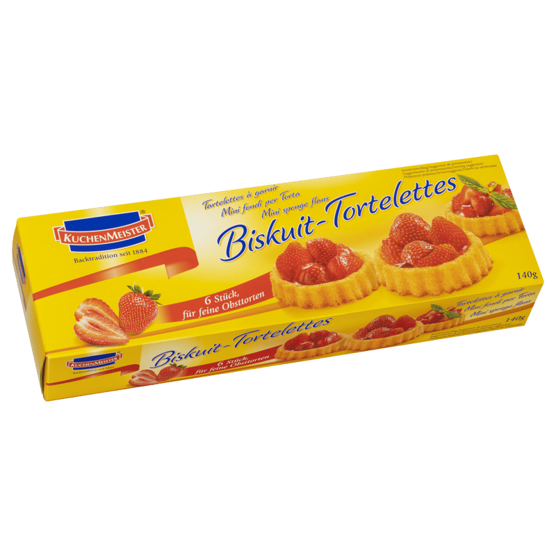 KuchenMeister Mini Biskuit Torteletts