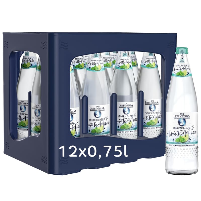 Bad Liebenwerda Mineral Water Lime-Mint