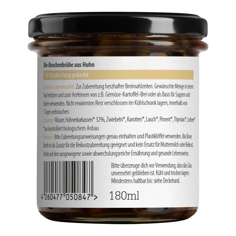 Löwenzahn Organics Bio Bone Broth Huhn