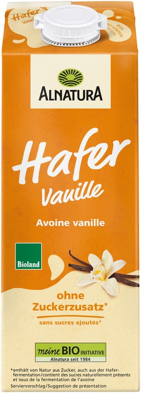 Alnatura BIO Hafer Drink Vanille VEGAN