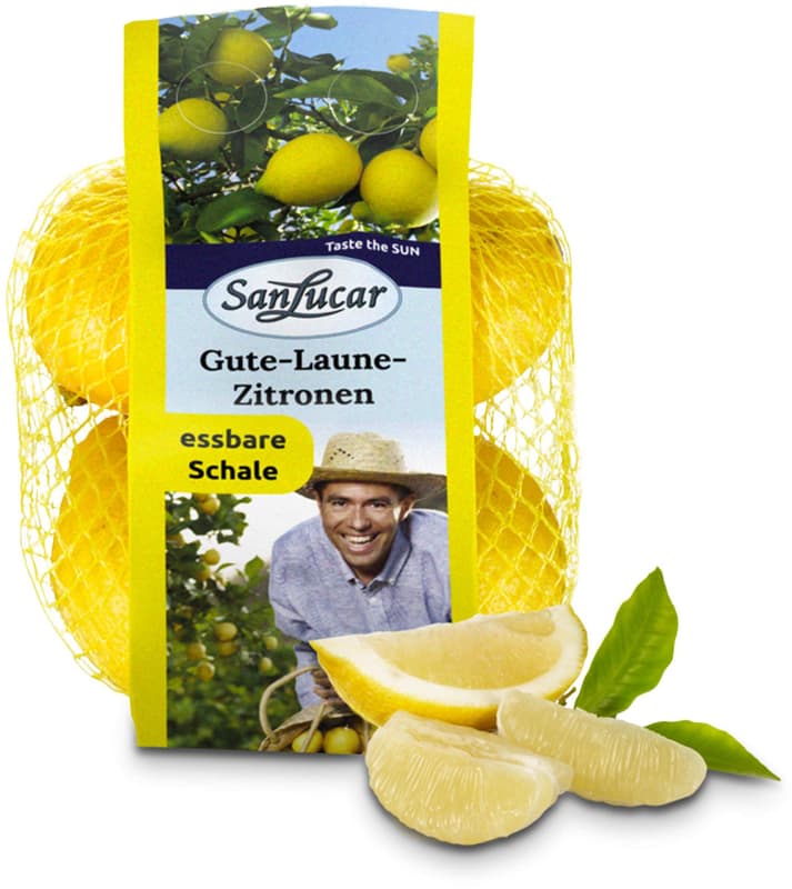 SanLucar lemons, in net