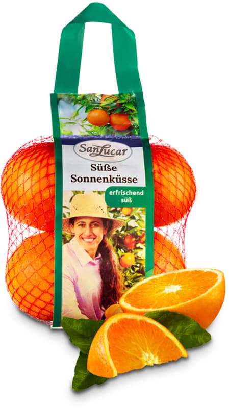 SanLucar oranges in net