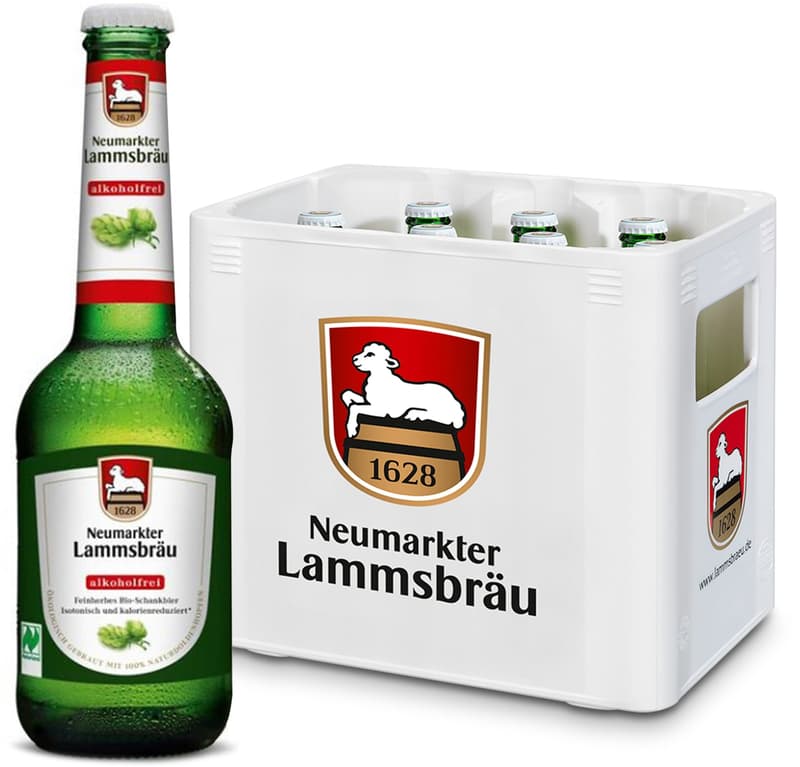 Lammsbräu BIO Alkoholfrei Kiste 10x0,33 l (MERHWEG)