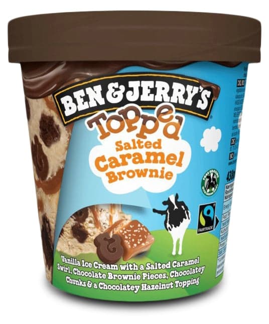 Ben&Jerry's Topped Salted Caramel Brownie