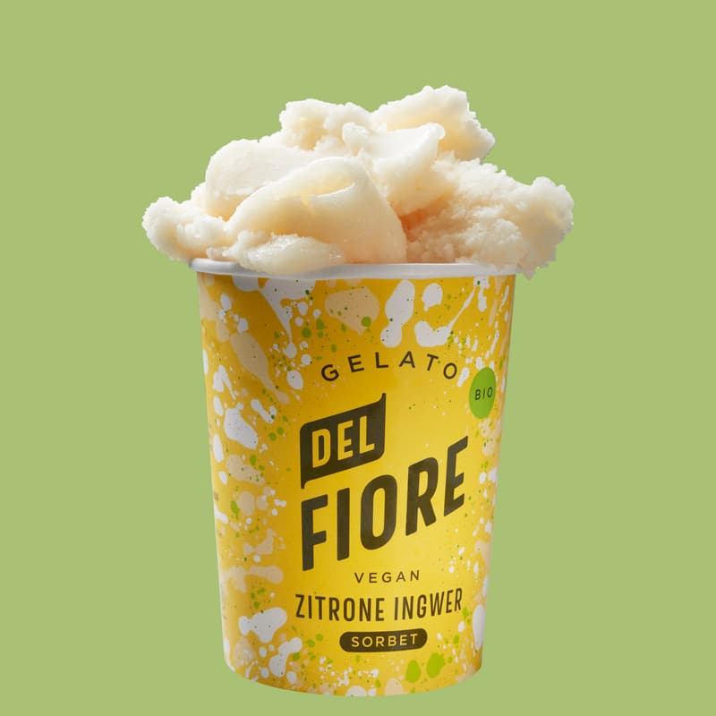 Del Fiore BIO Zitrone & Ingwer Sorbet