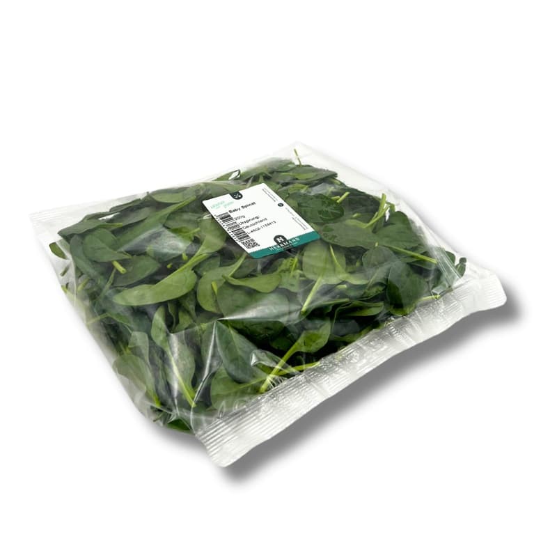 Baby spinach, in the bowl