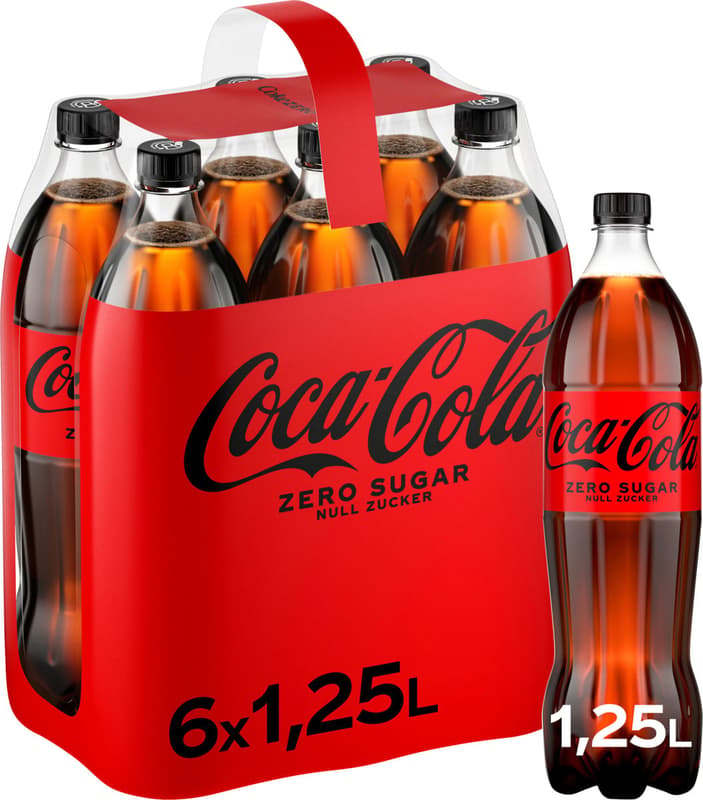 Coca-Cola Zero 6x1,25 l (EINWEG)