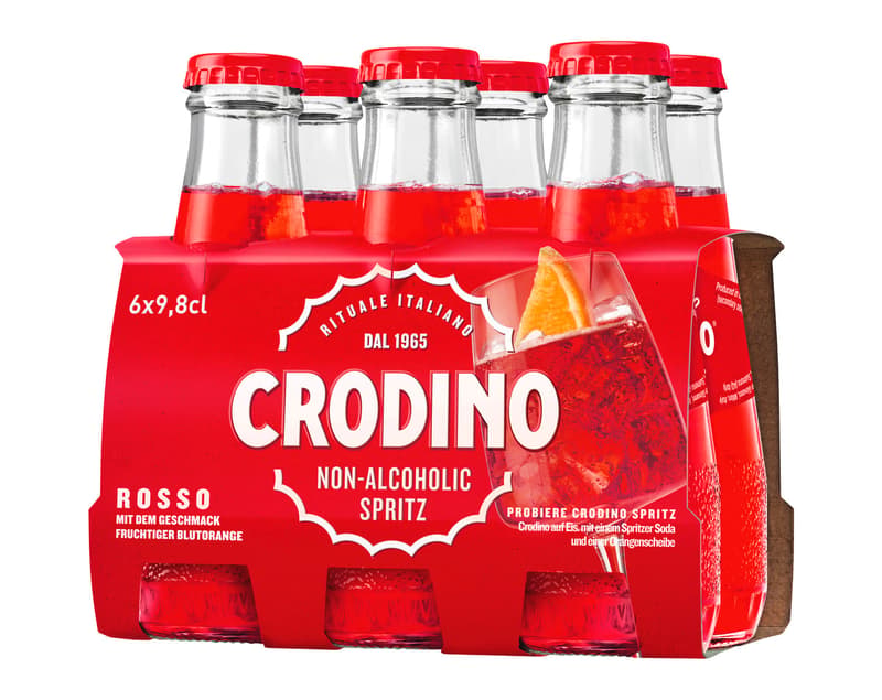 Crodino Aperitivo Non Alcolico 6x0,098 l