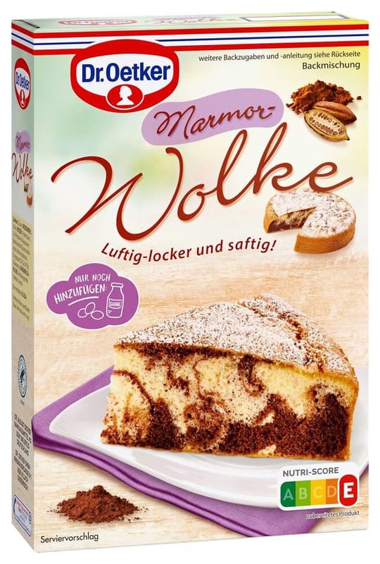 Dr. Oetker Marmor Wolke