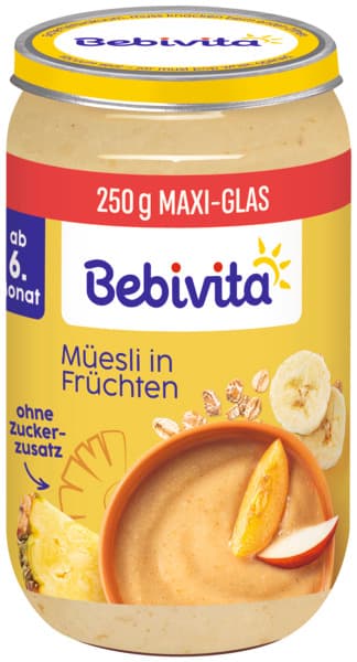 Bebivita Müesli in fruit