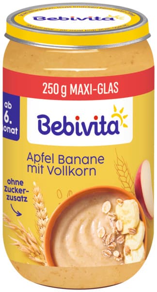 Bebivita wholemeal in apple-banana