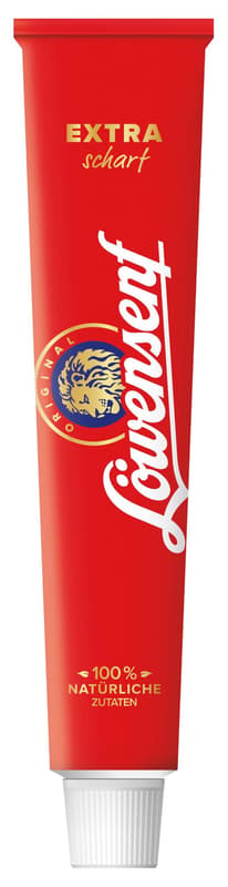 Löwensenf extra scharf Tube