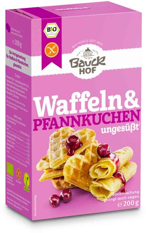 Bauckhof BIO Waffeln & Pfannkuchen glutenfrei