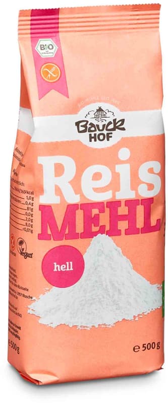 Bauckhof BIO Reismehl hell glutenfrei