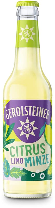 Gerolsteiner Citrus-Minze Limonade (MEHRWEG)