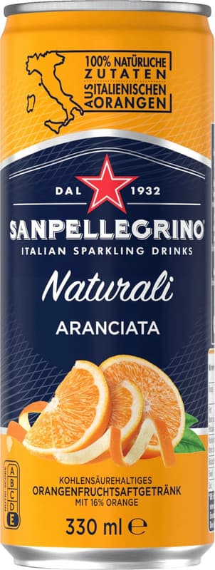 San Pellegrino Naturali Aranciata Orange Dose (EINWEG)