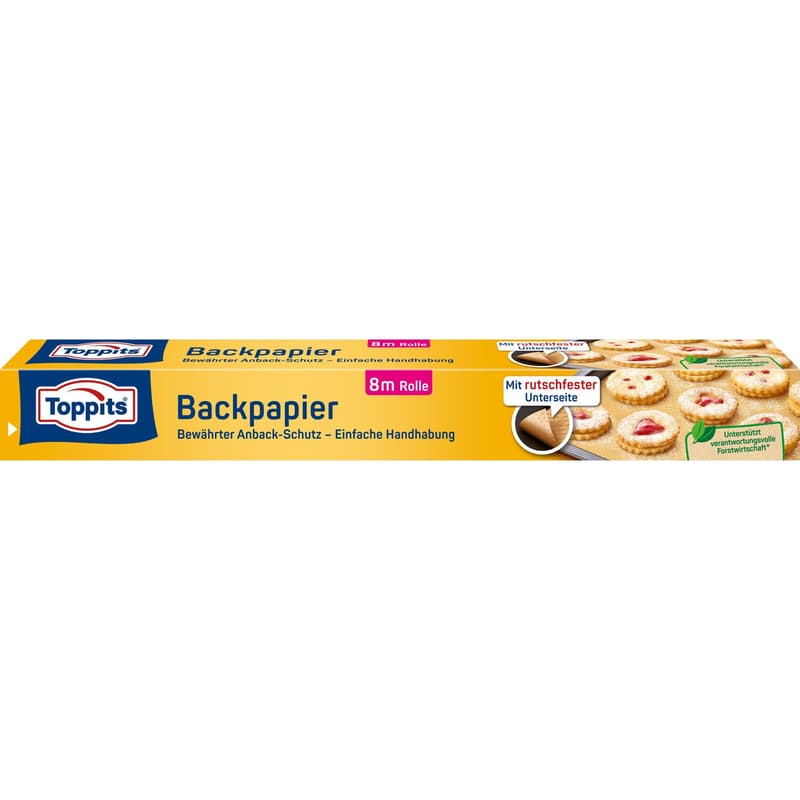 Toppits Backpapier Rutschfest FSC Mix