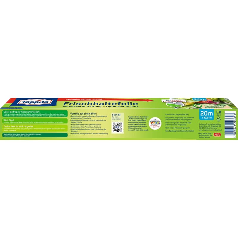 Toppits Frischhaltefolie 20m