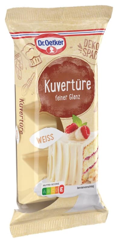 Dr. Oetker Kuvertüre Weiss