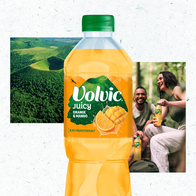 Volvic Juicy Orange-Mango 6x1,0 l PET (EINWEG)