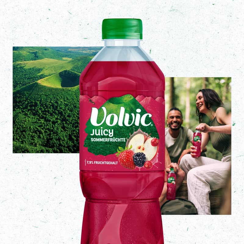 Volvic Juicy Summer Fruits 6x1,0 l PET (ONE WAY)