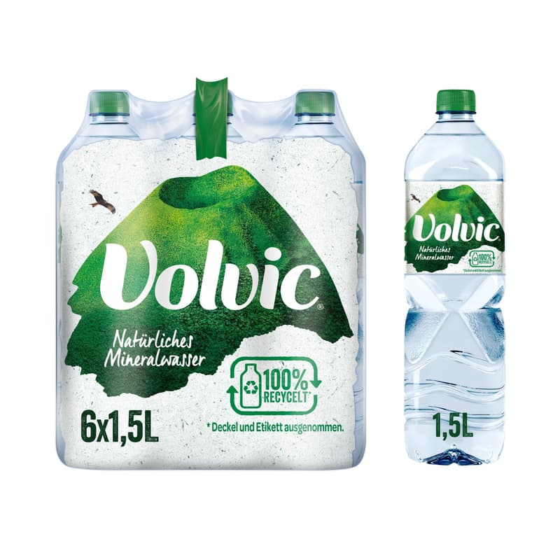 Volvic Naturelle 6x1,5 l PET (ONE WAY)