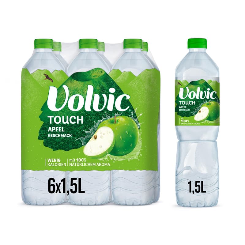 Volvic Touch Apple 6x1,5 l PET (ONE WAY)