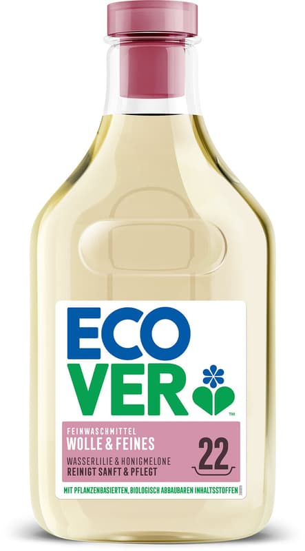 Ecover Woll- und Feinwaschmittel Wasserlilie & Honigmelone