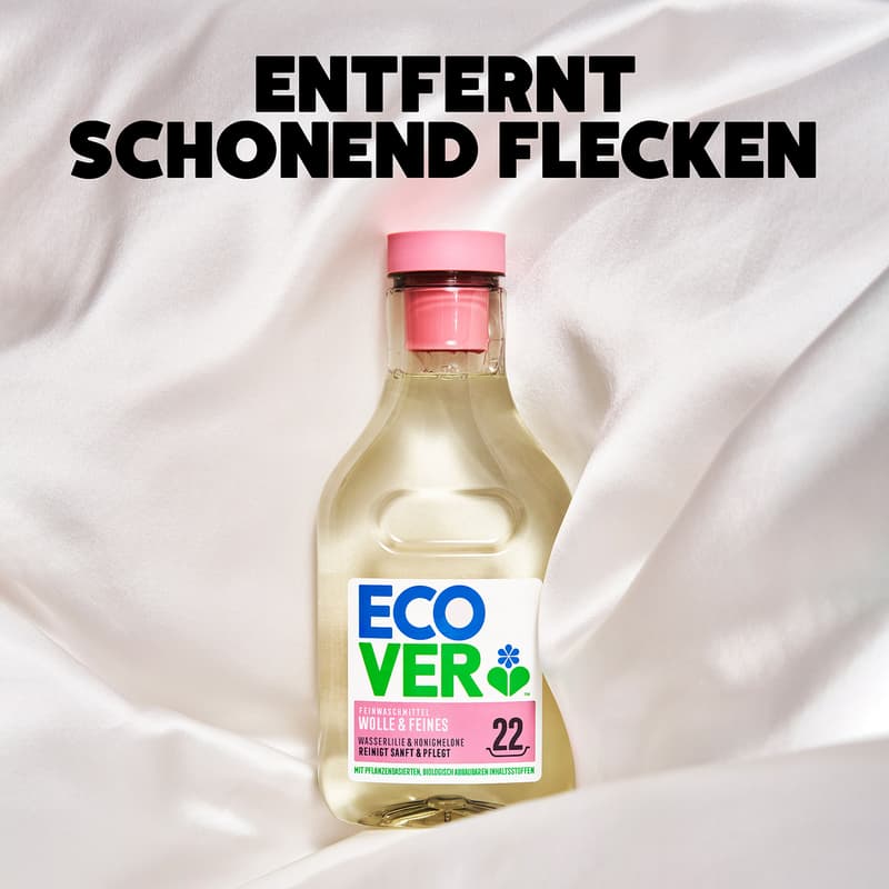 Ecover Woll- und Feinwaschmittel Wasserlilie & Honigmelone